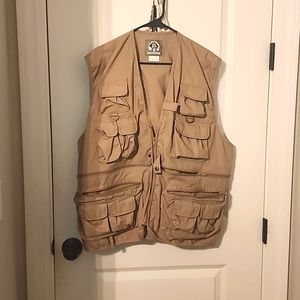 Uncle Milty Utility Vest in Khaki NWOT